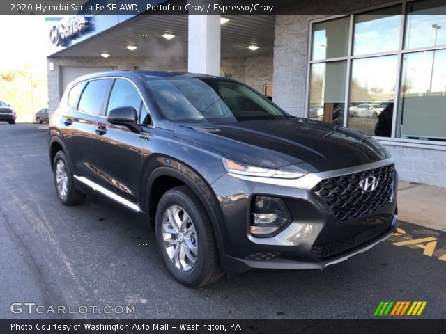 2020 Hyundai Santa Fe SE AWD in Portofino Gray