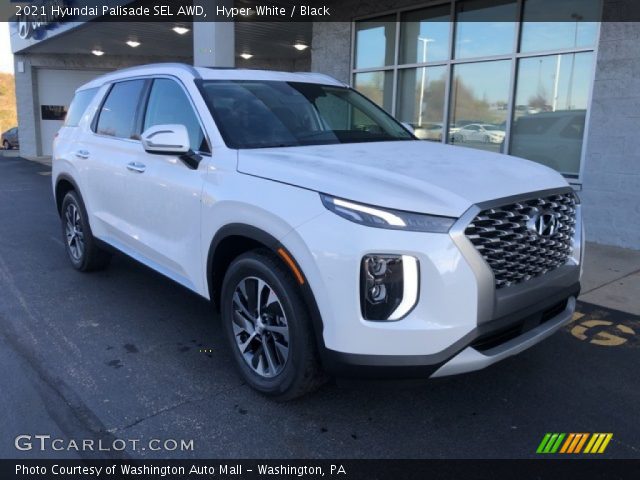 2021 Hyundai Palisade SEL AWD in Hyper White