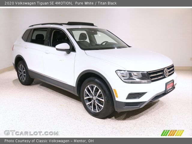 2020 Volkswagen Tiguan SE 4MOTION in Pure White