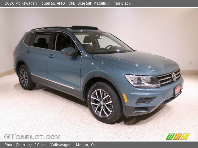 2020 Volkswagen Tiguan SE 4MOTION in Blue Silk Metallic
