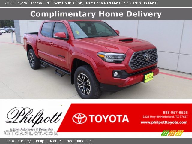 2021 Toyota Tacoma TRD Sport Double Cab in Barcelona Red Metallic