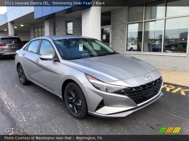 2021 Hyundai Elantra SEL in Shimmering Silver Pearl