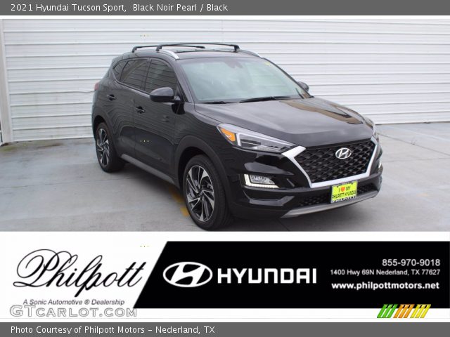 2021 Hyundai Tucson Sport in Black Noir Pearl