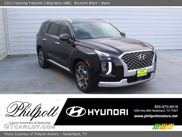 2021 Hyundai Palisade Calligraphy AWD in Becketts Black