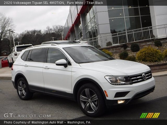 2020 Volkswagen Tiguan SEL 4MOTION in Pure White