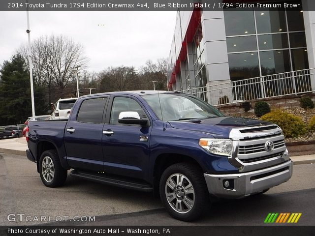 2014 Toyota Tundra 1794 Edition Crewmax 4x4 in Blue Ribbon Metallic