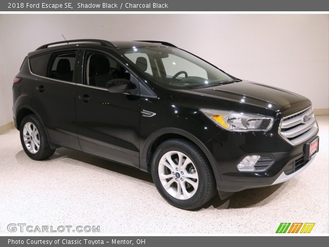 2018 Ford Escape SE in Shadow Black