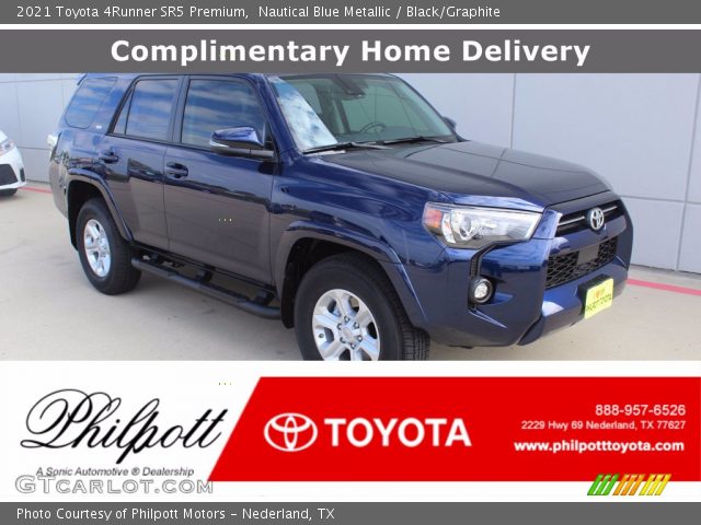 2021 Toyota 4Runner SR5 Premium in Nautical Blue Metallic