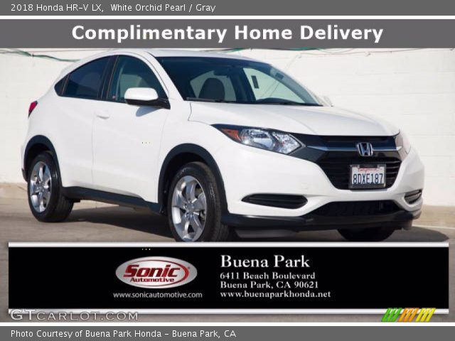 2018 Honda HR-V LX in White Orchid Pearl