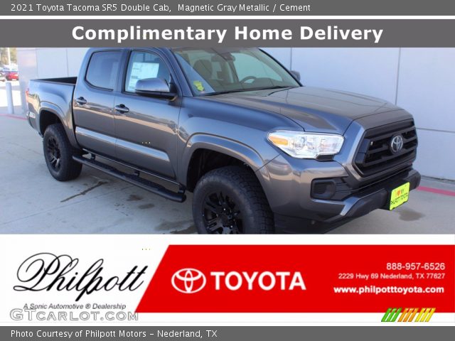 2021 Toyota Tacoma SR5 Double Cab in Magnetic Gray Metallic