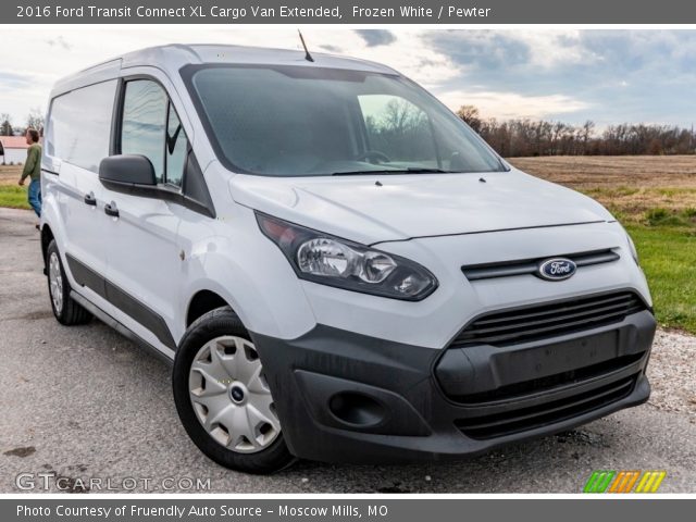 2016 Ford Transit Connect XL Cargo Van Extended in Frozen White