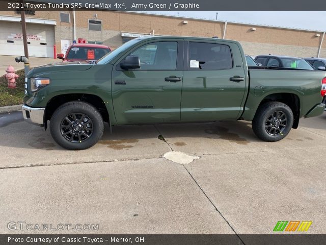 2021 Toyota Tundra SR5 CrewMax 4x4 in Army Green