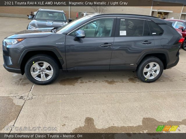 2021 Toyota RAV4 XLE AWD Hybrid in Magnetic Gray Metallic