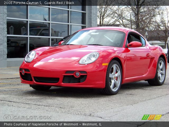 2008 Porsche Cayman S in Guards Red