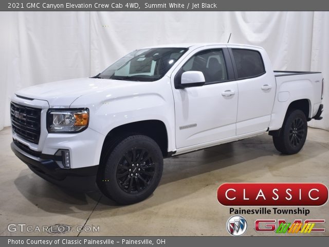 2021 GMC Canyon Elevation Crew Cab 4WD in Summit White