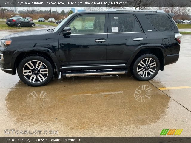 2021 Toyota 4Runner Limited 4x4 in Midnight Black Metallic