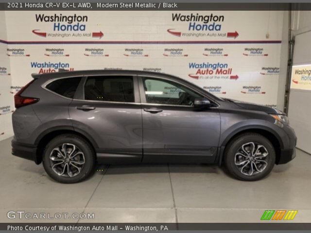 2021 Honda CR-V EX-L AWD in Modern Steel Metallic