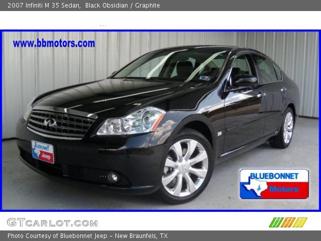 2007 Infiniti M 35 Sedan in Black Obsidian