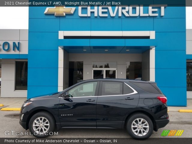 2021 Chevrolet Equinox LT AWD in Midnight Blue Metallic