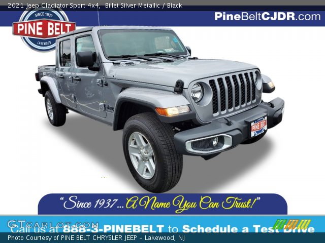2021 Jeep Gladiator Sport 4x4 in Billet Silver Metallic