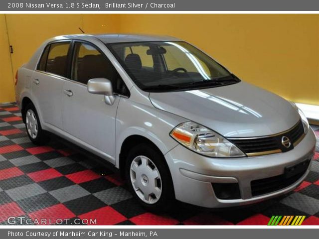2008 Nissan Versa 1.8 S Sedan in Brilliant Silver