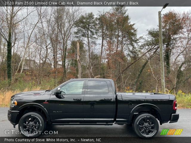 2020 Ram 2500 Limited Crew Cab 4x4 in Diamond Black Crystal Pearl