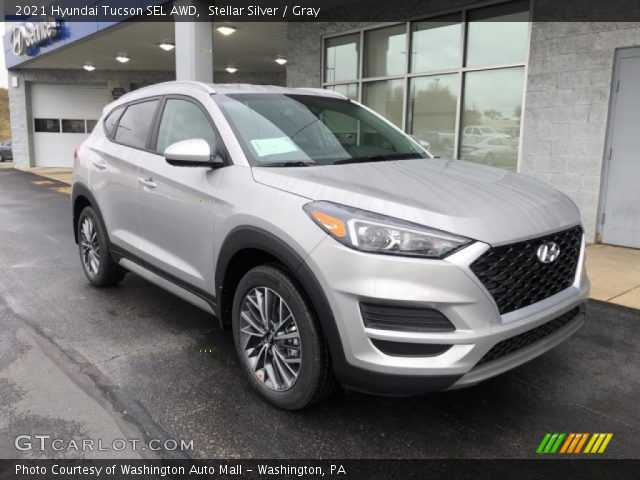2021 Hyundai Tucson SEL AWD in Stellar Silver