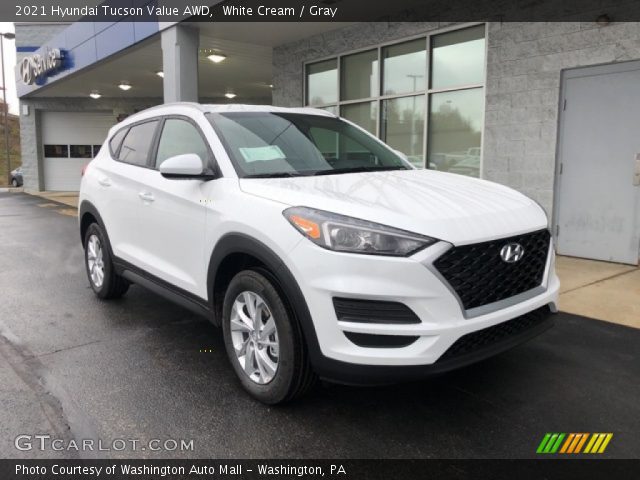 2021 Hyundai Tucson Value AWD in White Cream