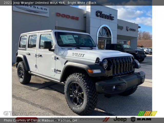 2021 Jeep Wrangler Unlimited Willys 4x4 in Bright White