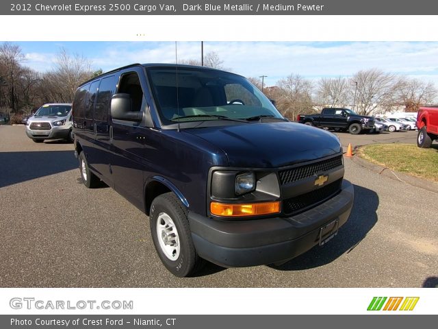 2012 Chevrolet Express 2500 Cargo Van in Dark Blue Metallic