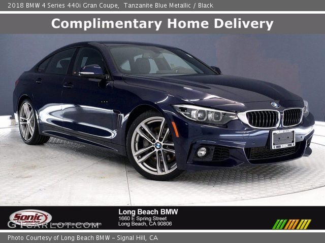 2018 BMW 4 Series 440i Gran Coupe in Tanzanite Blue Metallic