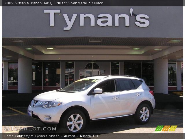 2009 Nissan Murano S AWD in Brilliant Silver Metallic
