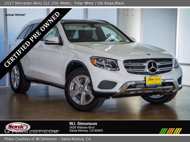 2017 Mercedes-Benz GLC 300 4Matic in Polar White