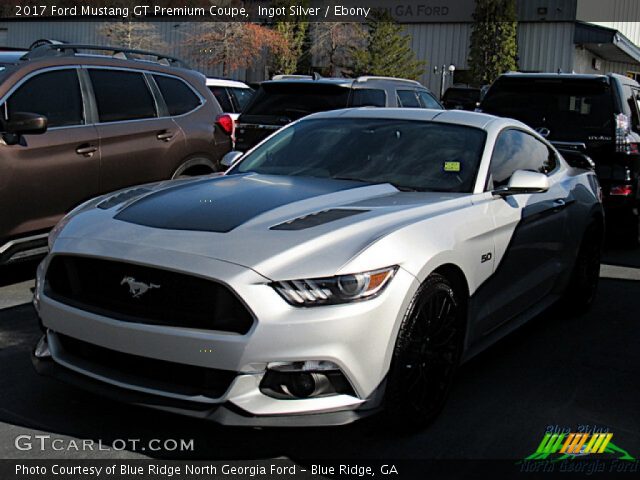 2017 Ford Mustang GT Premium Coupe in Ingot Silver