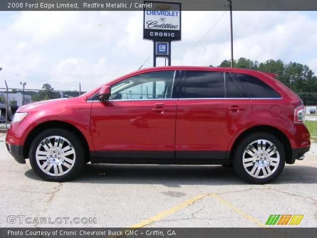 2008 Ford Edge Limited in Redfire Metallic