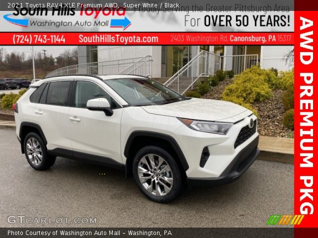 2021 Toyota RAV4 XLE Premium AWD in Super White