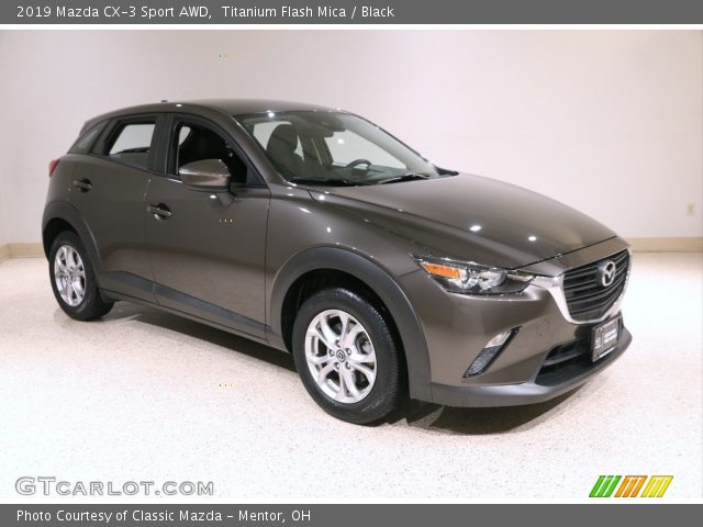 2019 Mazda CX-3 Sport AWD in Titanium Flash Mica