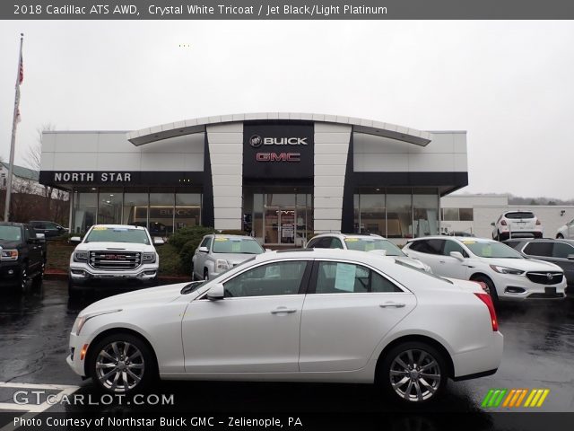 2018 Cadillac ATS AWD in Crystal White Tricoat