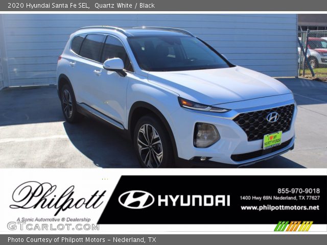 2020 Hyundai Santa Fe SEL in Quartz White