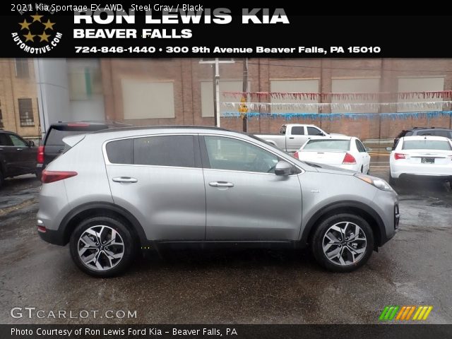 2021 Kia Sportage EX AWD in Steel Gray