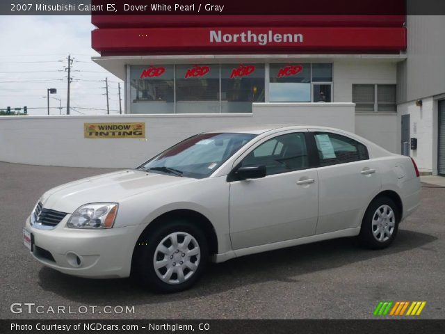 2007 Mitsubishi Galant ES in Dover White Pearl
