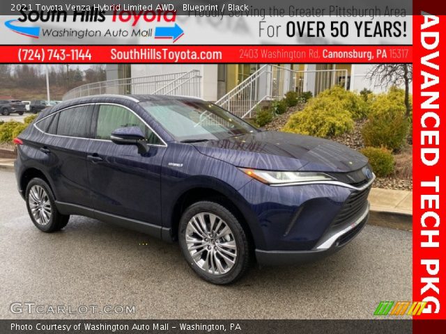 2021 Toyota Venza Hybrid Limited AWD in Blueprint