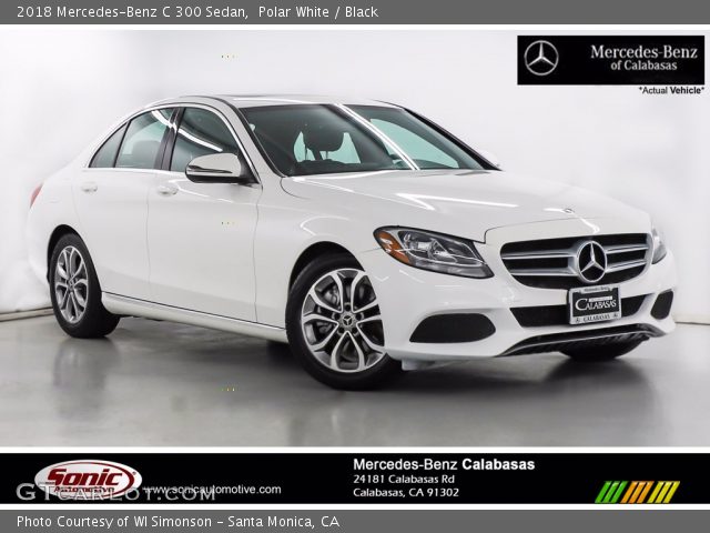 2018 Mercedes-Benz C 300 Sedan in Polar White