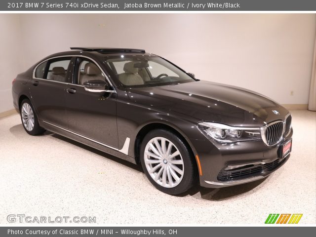 2017 BMW 7 Series 740i xDrive Sedan in Jatoba Brown Metallic