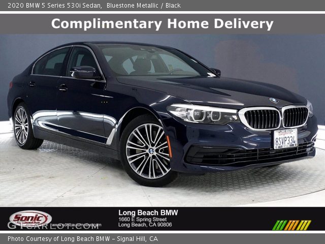 2020 BMW 5 Series 530i Sedan in Bluestone Metallic