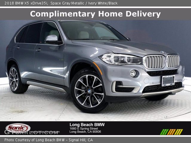 2018 BMW X5 xDrive35i in Space Gray Metallic