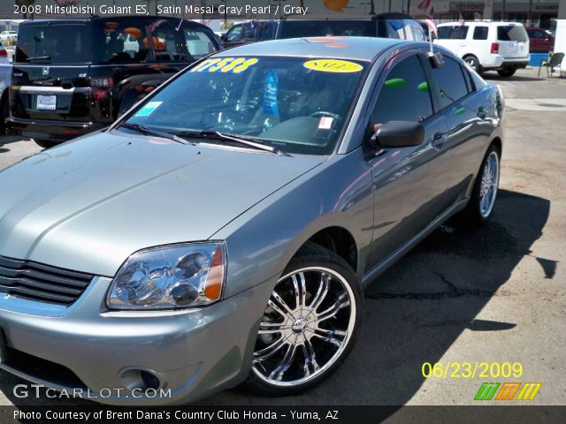2008 Mitsubishi Galant ES in Satin Mesai Gray Pearl
