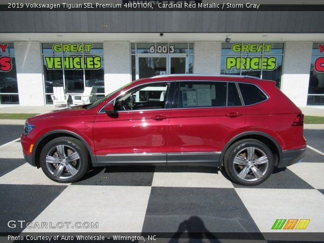 2019 Volkswagen Tiguan SEL Premium 4MOTION in Cardinal Red Metallic