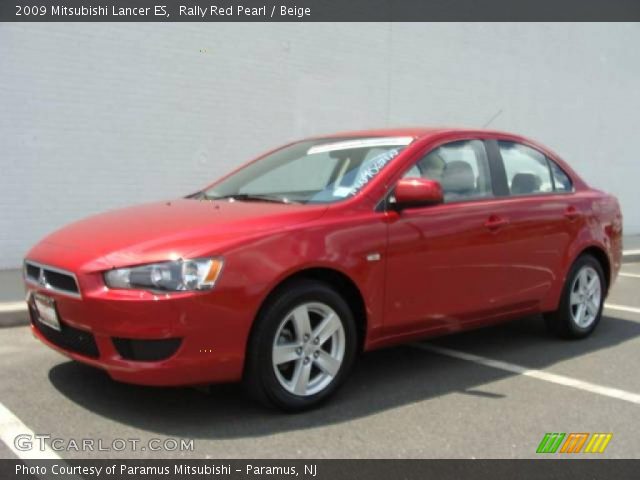 2009 Mitsubishi Lancer ES in Rally Red Pearl