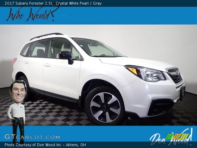 2017 Subaru Forester 2.5i in Crystal White Pearl
